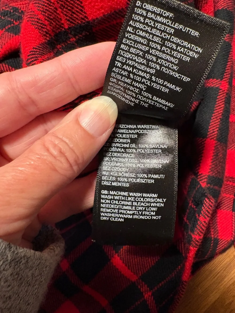 The North Face 100% cotton flannel shirt - size medium